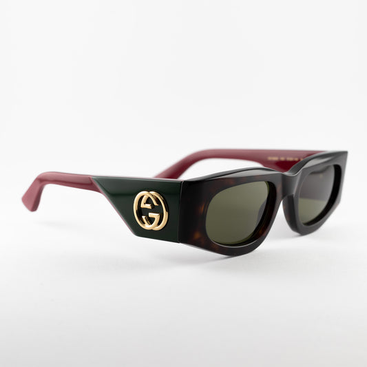 Occhiale da sole Gucci GG1664S 002 Red - Clyra Eyewear