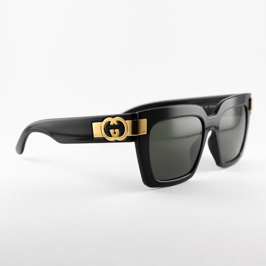 Occhiale da sole Gucci GG1689S 001 Black - Clyra Eyewear