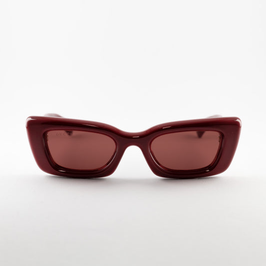 Occhiale da sole Gucci GG1827S 003 Burgundy - Clyra Eyewear
