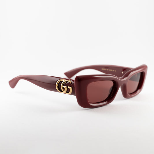 Occhiale da sole Gucci GG1827S 003 Burgundy - Clyra Eyewear