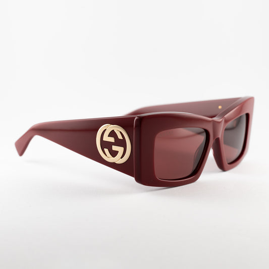 Occhiale da sole Gucci GG1842S 005 Burgundy - Clyra Eyewear