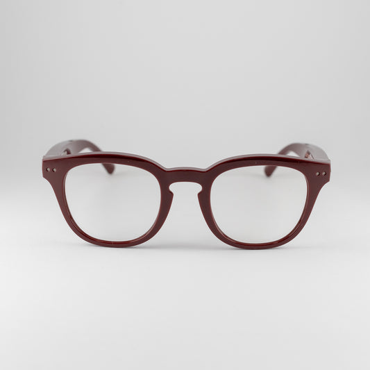 Occhiale da vista Nuance Audio AW5002 03 48 Burgundy - Clyra Eyewear