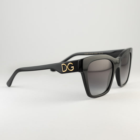 Occhiale da sole D&G DG4384 5018/8G Black - Clyra Eyewear