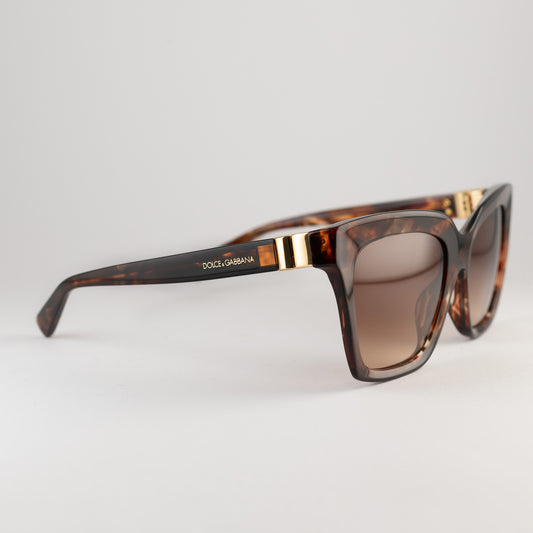 Occhiale da sole D&G DG4498 3222/74 Havana - Clyra Eyewear