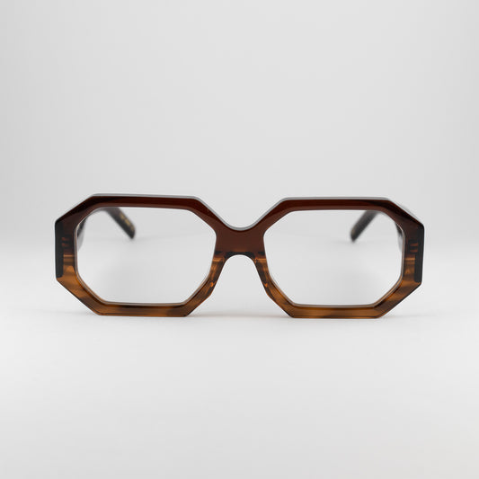 Occhiale da vista Lesca Lunetier LADY 59 Brown - Clyra Eyewear