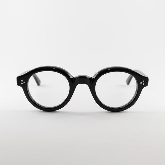 Occhiale da vista Lesca Lunetier LA'CORBS COL.100 Black - Clyra Eyewear