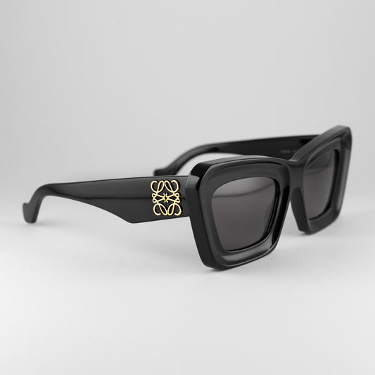 Occhiale da sole Loewe LW40145I 01A Black - Clyra Eyewear