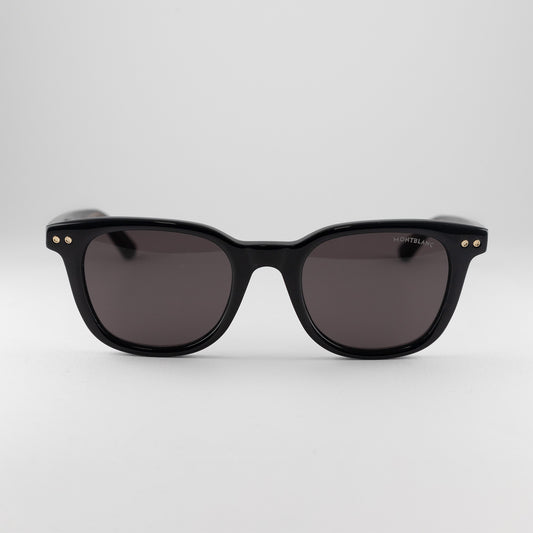 Occhiale da sole Montblanc MB0320S 001 Black - Clyra Eyewear