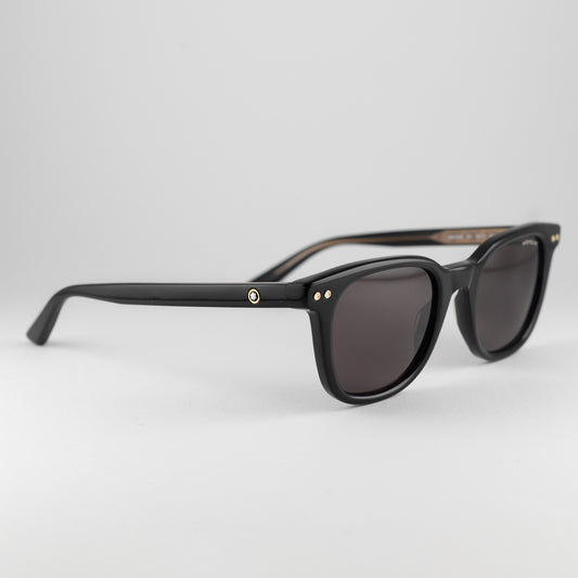Occhiale da sole Montblanc MB0320S 001 Black - Clyra Eyewear