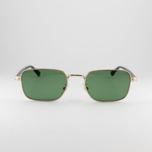 Occhiale da sole Montblanc MB0339S 002 Green - Clyra Eyewear