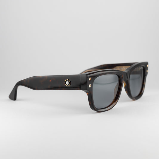 Occhiale da sole Montblanc MB0381S 002 Havana - Clyra Eyewear