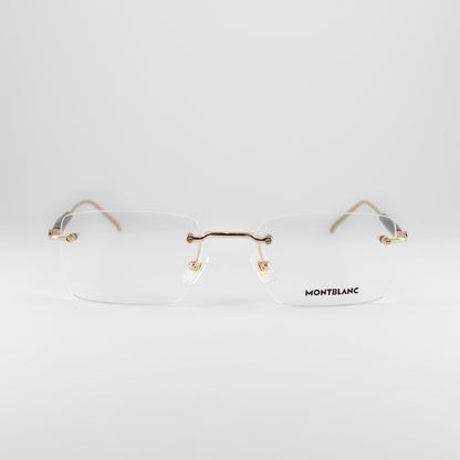 Occhiale da vista Montblanc MB0411O 002 Gold - Clyra Eyewear