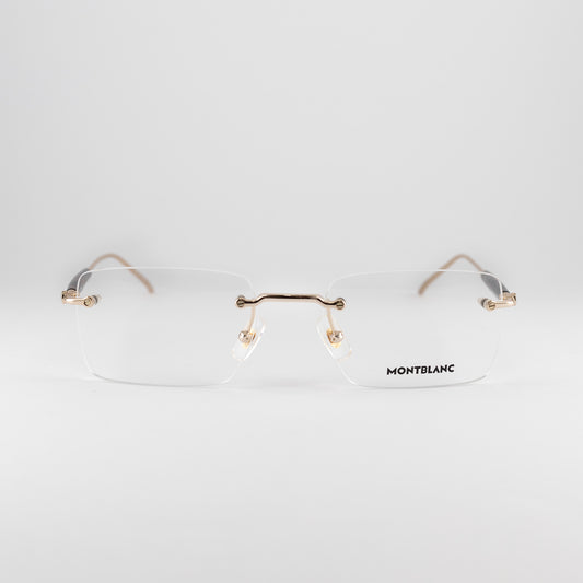 Occhiale da vista Montblanc MB0411O 002 Gold - Clyra Eyewear