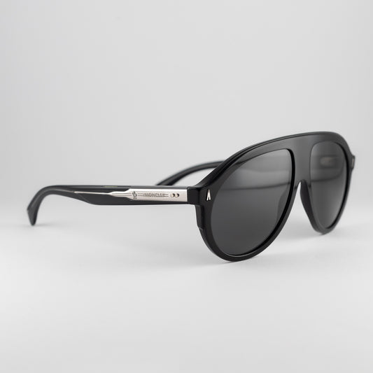 Occhiale da sole Moncler ME6001 Fhaite 3001/87 Black - Clyra Eyewear