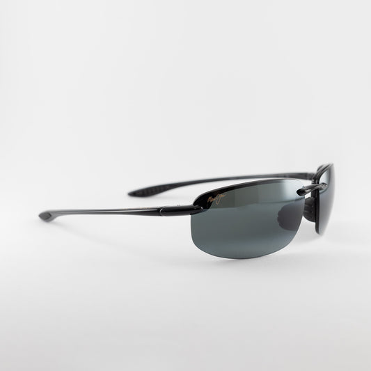 Occhiale da sole Maui Jim Ho'okipa MJ407 001 Black Polarized - Clyra Eyewear