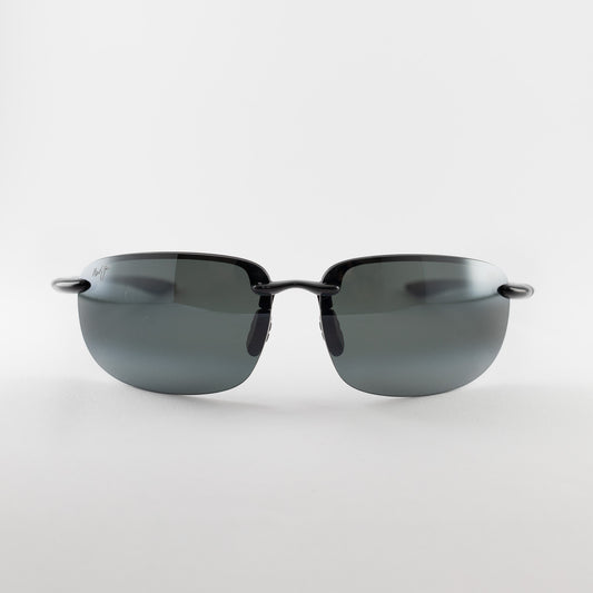 Occhiale da sole Maui Jim Ho'okipa xlarge MJ456 001 Black Polarized - Clyra Eyewear