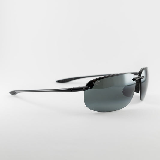 Occhiale da sole Maui Jim Ho'okipa xlarge MJ456 001 Black Polarized - Clyra Eyewear