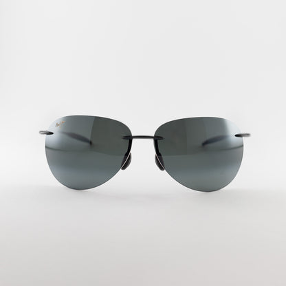 Occhiale da sole Maui Jim Sugar Beach MJ421 02 Black Polarized - Clyra Eyewear