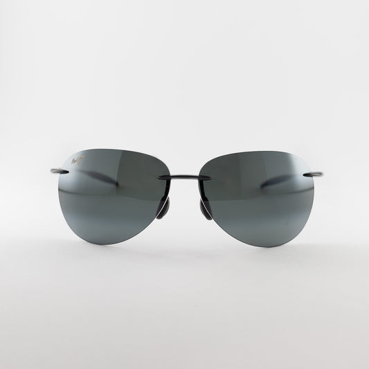 Occhiale da sole Maui Jim Sugar Beach MJ421 02 Black Polarized - Clyra Eyewear