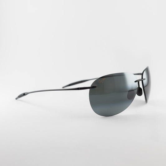 Occhiale da sole Maui Jim Sugar Beach MJ421 02 Black Polarized - Clyra Eyewear