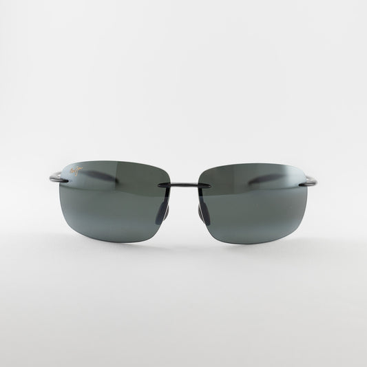 Occhiale da sole Maui Jim Breakwall MJ422 02 Black Polarized - Clyra Eyewear