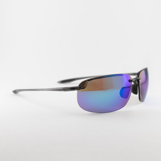 Occhiale da sole Maui Jim Ho'okipa xlarge MJ456 14A Blu Polarized - Clyra Eyewear