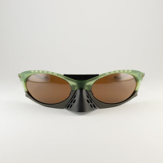 Occhiale da sole Oakley Plantaris OO9437 0363 Olive - Clyra Eyewear