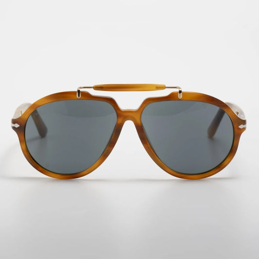 Occhiale da sole Persol PO0202S 960/R5 Senna Series Light havana