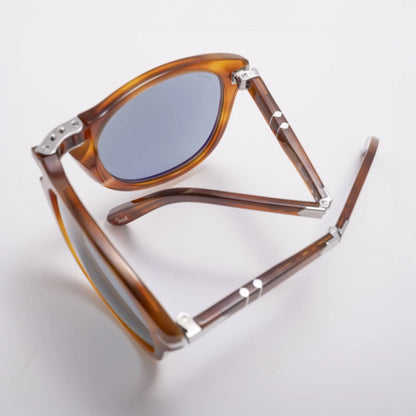 Occhiale da sole Persol Steve Mcqueen 714 S-M 96/56 Light Havana