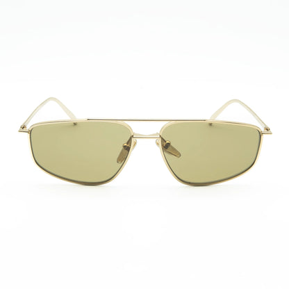 Occhiale da sole Prada PR C51S 5AK70G Gold/Green olive