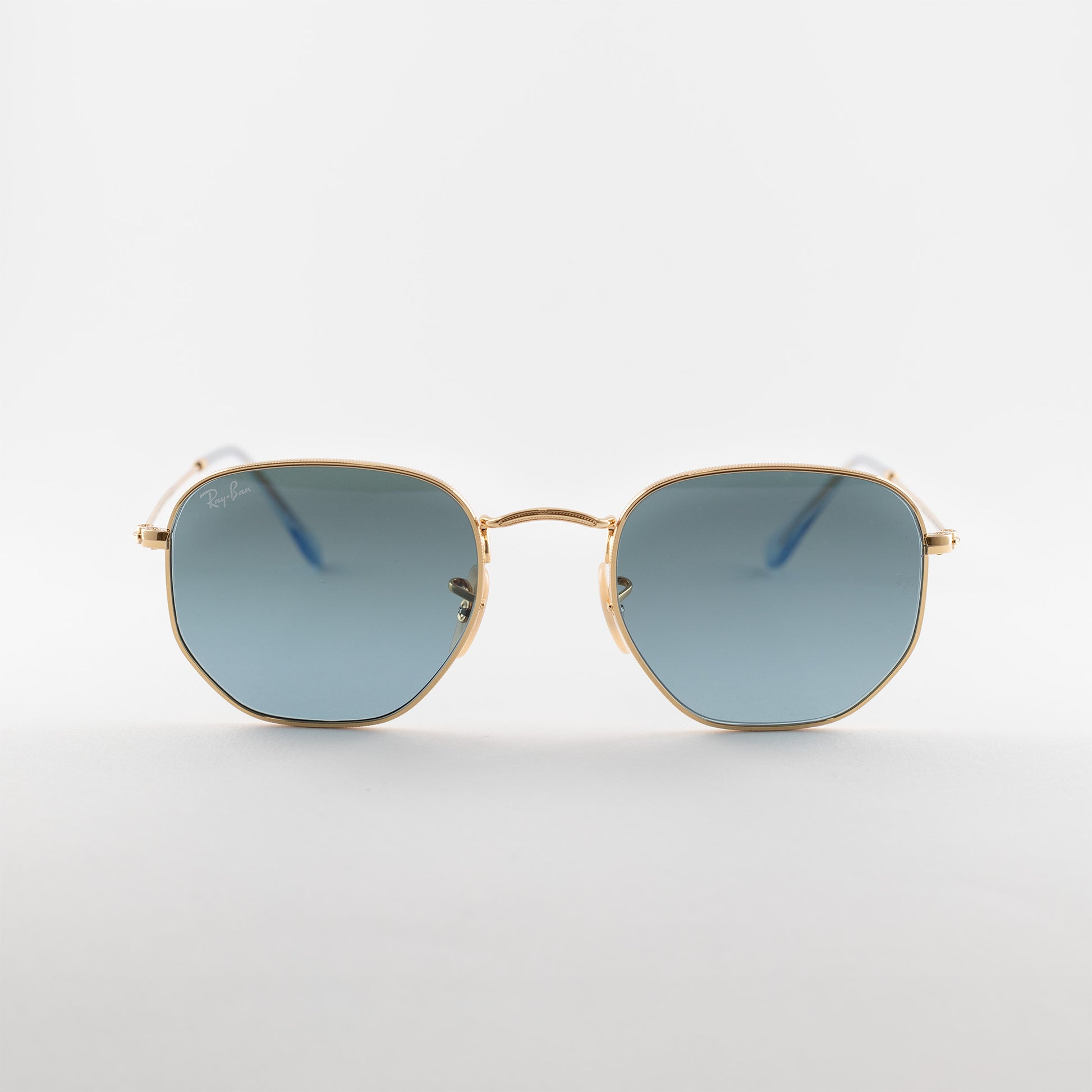 Occhiale da sole Ray ban RB3548 91233M Gold/blu - Clyra Eyewear