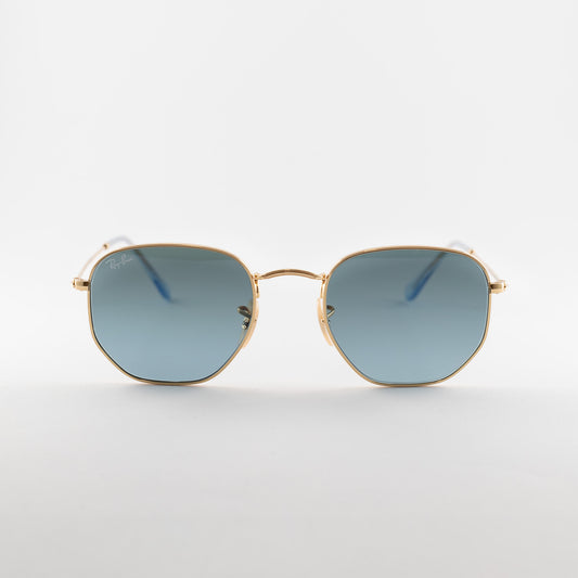 Occhiale da sole Ray ban RB3548 91233M Gold/blu - Clyra Eyewear