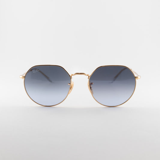 Occhiale da sole Ray ban RB3565 003/3F Gold/blu - Clyra Eyewear