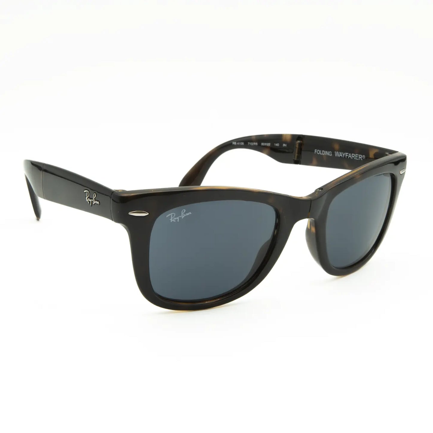 Ray-Ban Folding Wayfarer Sunglasses RB4105 710/R5 Havana 