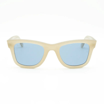 Ray-Ban Wayfarer Reverse Sunglasses RBR0502S 678072 Opal Beige/Light Blue