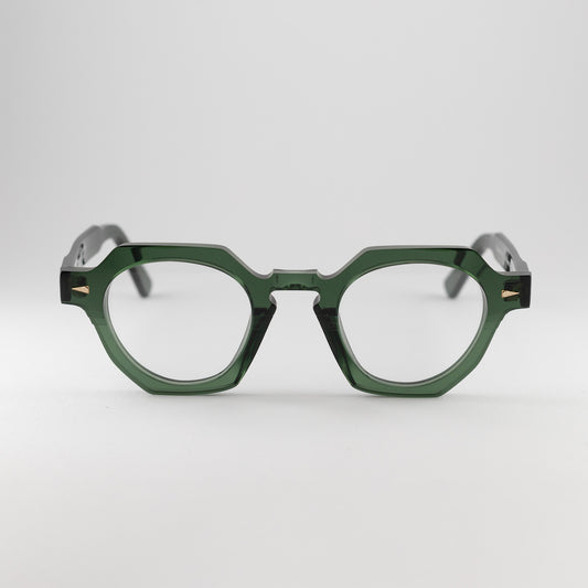 Ahlem Rue de la paix Dark green eyeglasses