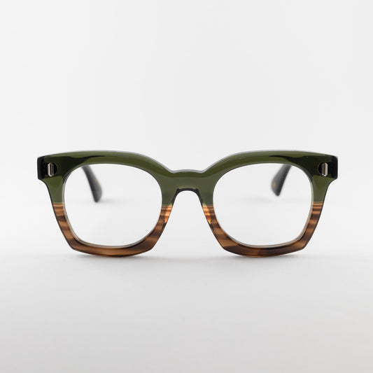 Occhiale da vista Lesca Lunetier SAXO 56 Green - Clyra Eyewear