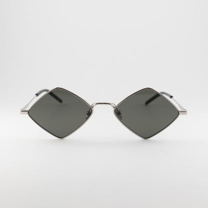Occhiale da sole Saint Laurent SL 302 001 Lisa Argento - Clyra Eyewear