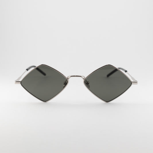 Occhiale da sole Saint Laurent SL 302 001 Lisa Argento - Clyra Eyewear