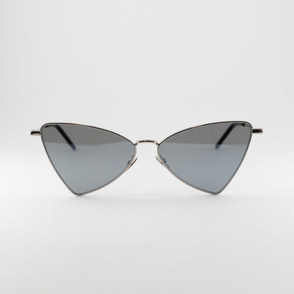 Occhiale da sole Saint Laurent SL 303 003 Jerry Argento - Clyra Eyewear