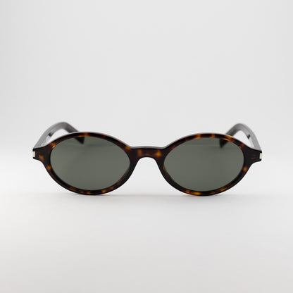 Occhiale da sole Saint Laurent SL 751 Jeanne 002 Havana - Clyra Eyewear