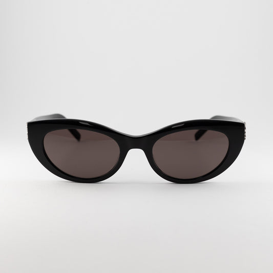 Occhiale da sole Saint Laurent SL M115 001 Black - Clyra Eyewear