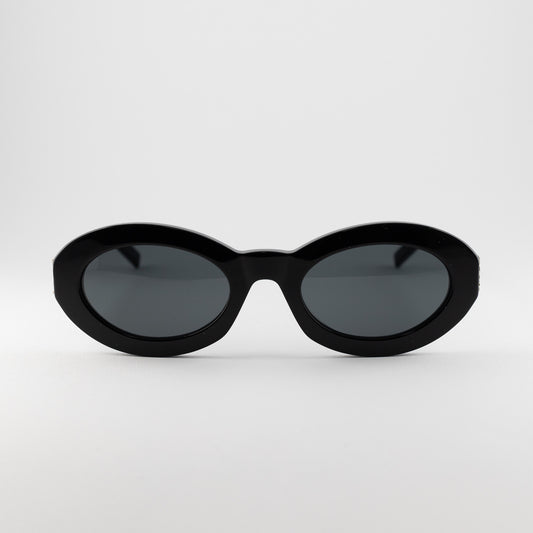 Occhiale da sole Saint Laurent SL M136 001 Black - Clyra Eyewear