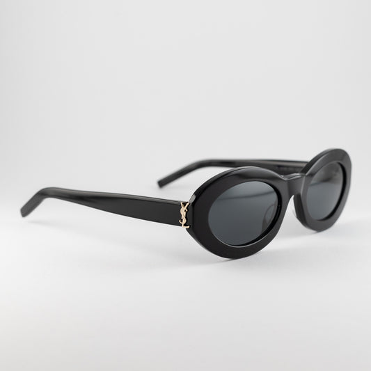 Occhiale da sole Saint Laurent SL M136 001 Black - Clyra Eyewear