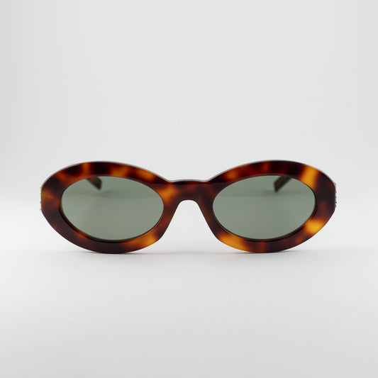 Occhiale da sole Saint Laurent SL M136 002 Havana - Clyra Eyewear