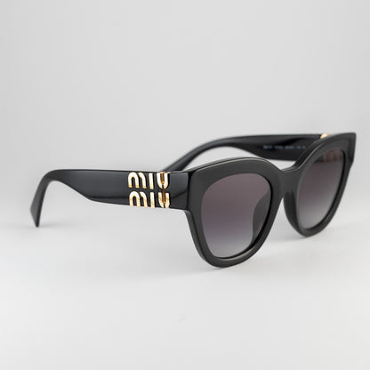 Occhiale da sole Miu Miu SMU 01Y 1AB-5D1 Black - Clyra Eyewear