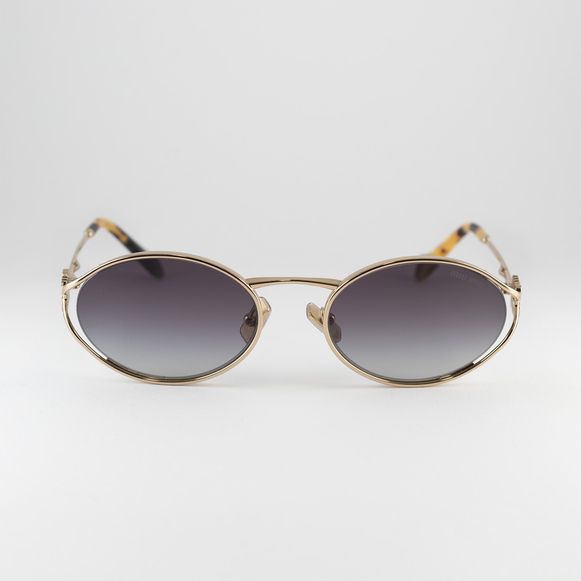 Occhiale da sole Miu Miu SMU 52Y ZVN-5D1 Gold - Clyra Eyewear