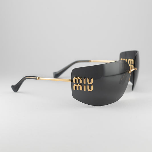 Occhiale da sole Miu Miu SMU 54YS 5AK-5S0 Black - Clyra Eyewear