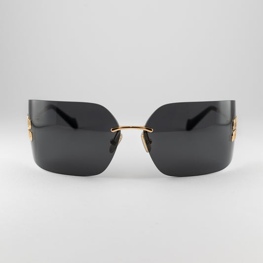 Occhiale da sole Miu Miu SMU 54YS 5AK-5S0 Black - Clyra Eyewear