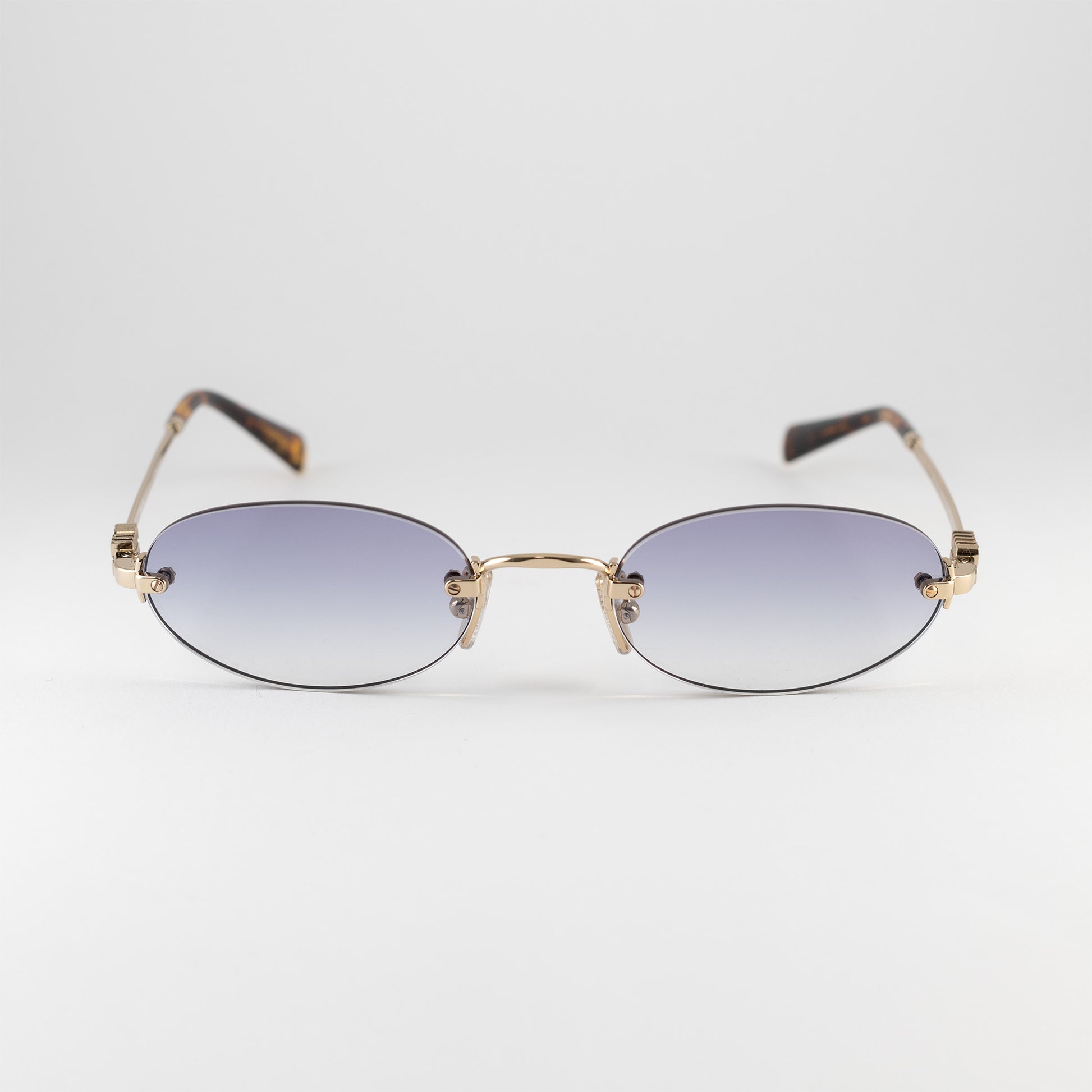 Occhiale da sole Miu Miu SMU A54 ZVN-80O Gold - Clyra Eyewear